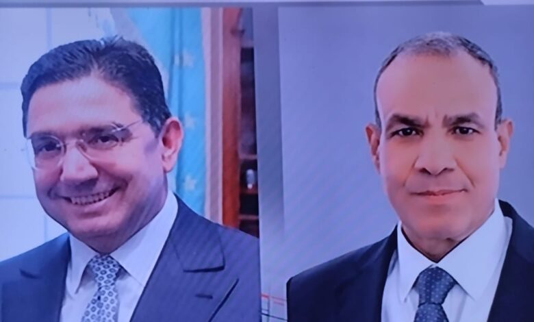 وزيرا الخارجية المصرى والمغربي يؤكدان عمق العلاقات المصرية – المغربية وزيرا الخارجية المصرى والمغربي يؤكدان عمق العلاقات المصرية – المغربية