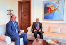 سفير جمهورية العراق في القاهرة يلتقي الأمينَ العامَّ المساعدَ لجامعةِ الدولِ العربيّة