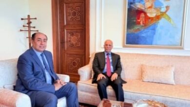سفير جمهورية العراق في القاهرة يلتقي الأمينَ العامَّ المساعدَ لجامعةِ الدولِ العربيّة