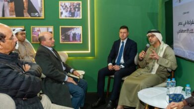 علي هامش معرض الكتاب سفير الإمارات: الثقافة ليست ترفا بل هي حماية للهوية وارتقاء بالإنسان علي هامش معرض الكتاب سفير الإمارات: الثقافة ليست ترفا بل هي حماية للهوية وارتقاء بالإنسان