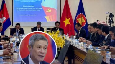 ارتفاع حجم التجارة بين كمبوديا وفيتنام وملامح التنمية في مؤتمر الحزب الشيوعي الفيتنامي الرابع عشر