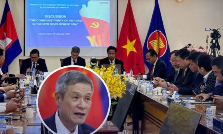 ارتفاع حجم التجارة بين كمبوديا وفيتنام وملامح التنمية في مؤتمر الحزب الشيوعي الفيتنامي الرابع عشر