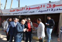 محافظ الجيزة يتفقد سوق “اليوم الواحد” بالحوامدية لتوفير السلع بأسعار مناسبة