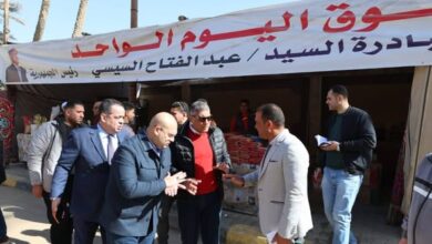 محافظ الجيزة يتفقد سوق “اليوم الواحد” بالحوامدية لتوفير السلع بأسعار مناسبة