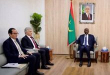 سفير مصر بموريتانيا يلتقي بوزير الخارجية الموريتاني