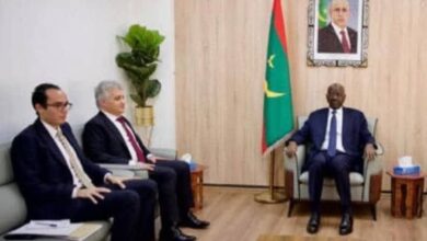 سفير مصر بموريتانيا يلتقي بوزير الخارجية الموريتاني