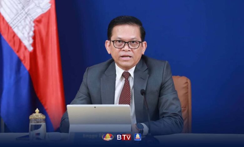 الناطق الرسمي لحكومة كمبوديا : لن نعترف بتغيير الحدود الناتج عن استخدام القوة