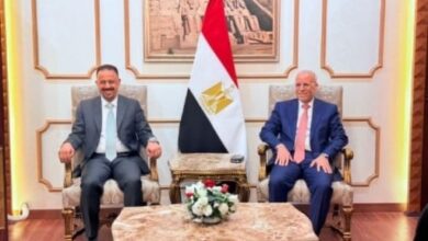 سَفير جمهورية العراق في القاهرة يَستقبِلُ رَئيس ديوان الوقف السني