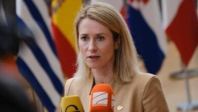 مجلس الشؤون الخارجية للاتحاد الأوروبي مؤتمر صحفي للممثلة العليا كايا كالاس