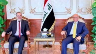 سفير جمهورية العراق في القاهرة يستقبل القائم بأعمال رئيس مكتب ممثل الاونروا في القاهره سفير جمهورية العراق في القاهرة يستقبل القائم بأعمال رئيس مكتب ممثل الاونروا في القاهره