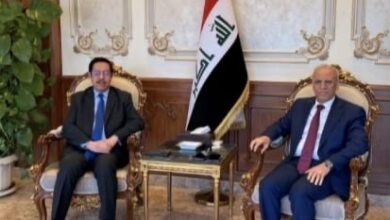 السفير العراقي يستقبل سفير موريتانيا في القاهره