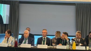 الأمانة العامه لجامعة الدول العربية تشارك في ا جتماع للتحالف الدولي لتنفيذ حل الدولتين في دبلن بأيرلندا: