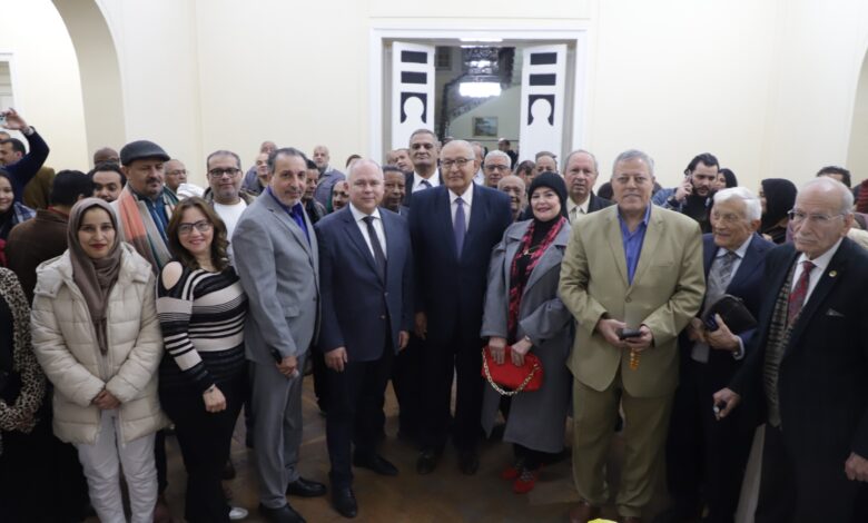 رغم سوء الاحوال الجوية امسية روسية في حب ابطال السد العالي