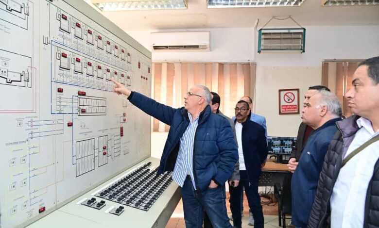 الدكتور سويلم يتفقد حالة المنظومة المائية بمحافظتي الإسماعيلية وبورسعيد اليوم ٢٣ يناير ٢٠٢٦، ويتفقد محطة مياه شرب الرسوة ببورسعيد، وترعتي الإسماعيلية وبورسعيد