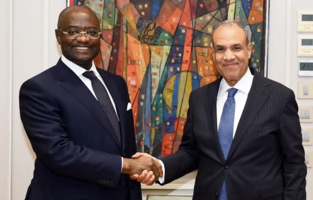 وزير الخارجية يستقبل رئيس البنك الأفريقي للتصدير والاستيراد وزير الخارجية يستقبل رئيس البنك الأفريقي للتصدير والاستيراد