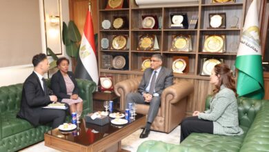 محافظ الجيزة يستقبل سفيرة جمهورية الدومينيكان في مصر لبحث سبل التعاون وتبادل الخبرات