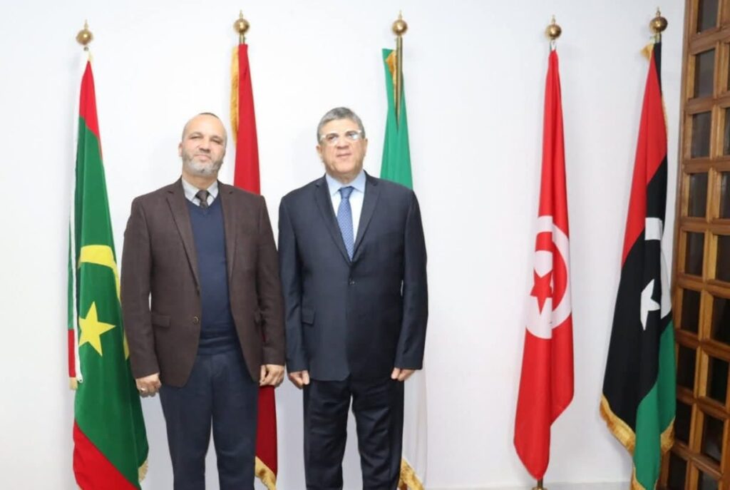 استقبل الأمين العام لاتحاد ..  تعزيز حضور اللغة العربية في مختلف مجالات الحياة في لقاء الدكتور مراد الريفي