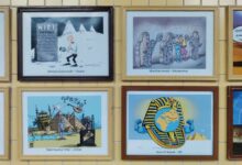 محطة صفاء حجازي تستقبل أول معرض دولي لفنون الكاريكاتير في حدث ثقافي فريد