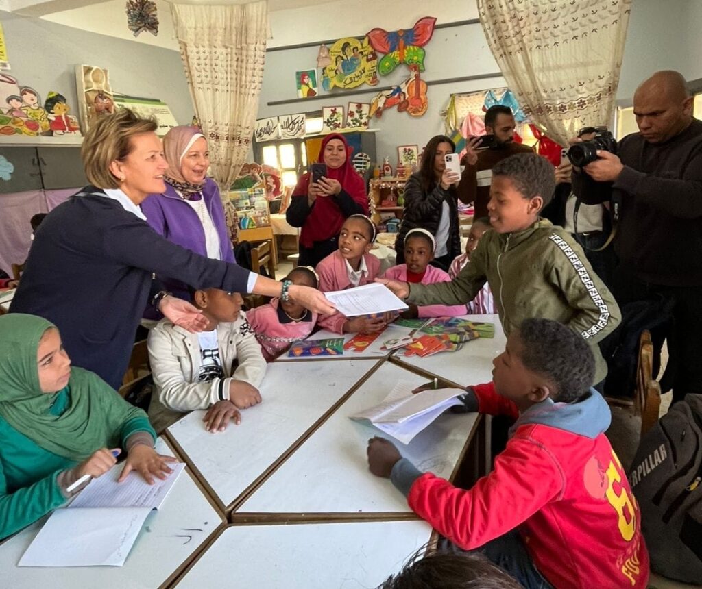 سفيرة الاتحاد الأوروبي في بني سويف لأول لدعم الشراكة الاقتصادية والتنموية المستدامة سفيرة الاتحاد الأوروبي في بني سويف لأول لدعم الشراكة الاقتصادية والتنموية المستدامة