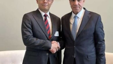 في لقائه مع نظيره الاندونيسي بدر عبد العاطي يشيد بالشراكة الاستراتيجية بين البلدين في لقائه مع نظيره الاندونيسي بدر عبد العاطي يشيد بالشراكة الاستراتيجية بين البلدين