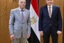 سفير جمهورية العراق في القاهرةِ يلتقي مساعد وزيرِ الخارجية المصري للمراسم