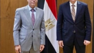 سفير جمهورية العراق في القاهرةِ يلتقي مساعد وزيرِ الخارجية المصري للمراسم