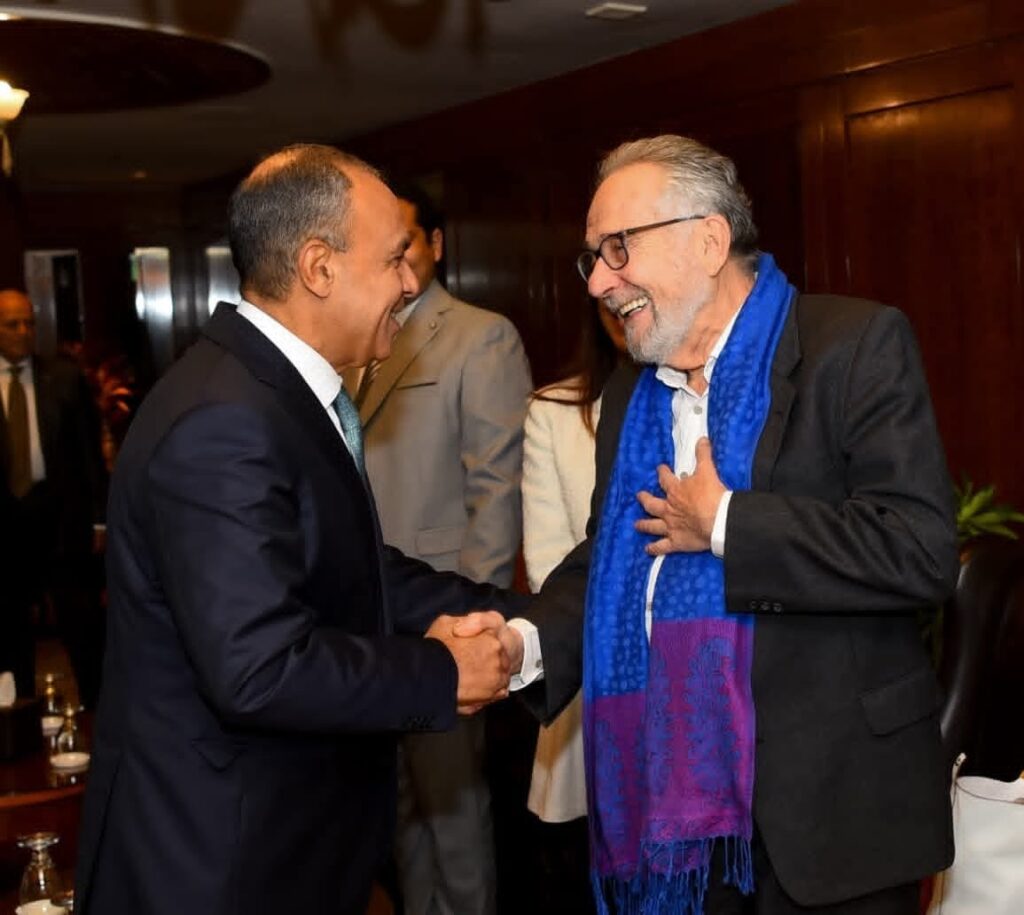 وزير الخارجية يستقبل المقرر الخاص المعني بالحق في المياه في مستهل زيارته إلى مصر