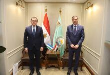 وزير الزراعة يبحث مع سفير أوزبكستان بمصر تعزيز التعاون الزراعي المشترك