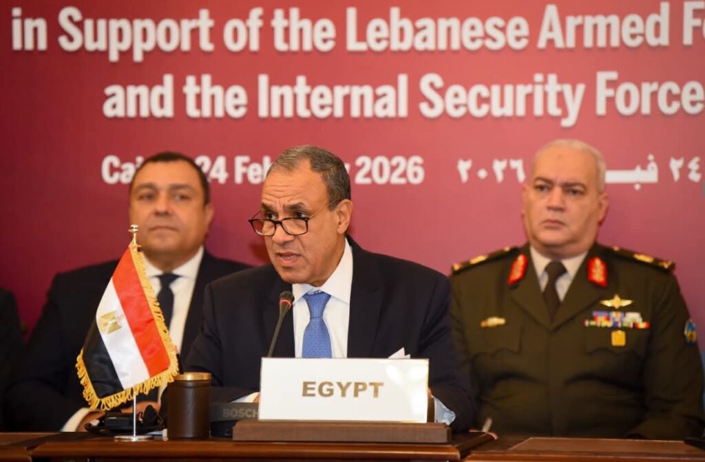 القاهرة تستضيف الاجتماع التحضيري لمؤتمر دعم الجيش وقوى الأمن الداخلي اللبنانية ..  ووزير الخارجية يشارك في الجلسة الافتتاحية