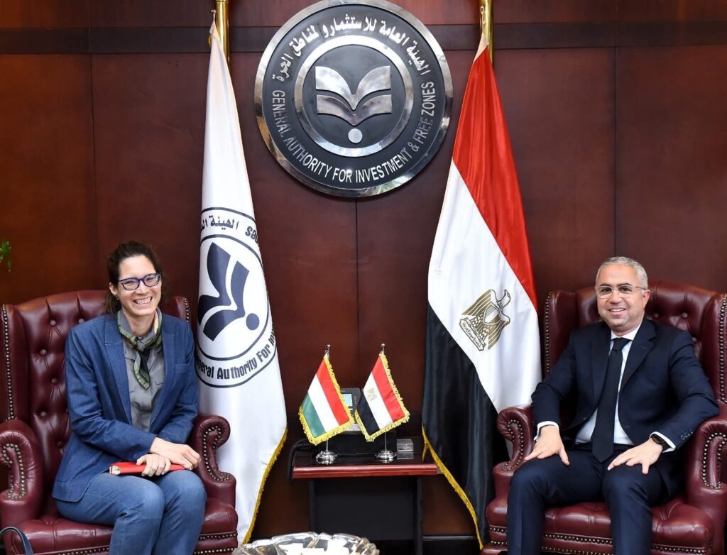الهيئة العامة للاستثمار والمناطق الحرة تبحث تعزيز الشراكة الاستثمارية بين مصر والمجر الهيئة العامة للاستثمار والمناطق الحرة تبحث تعزيز الشراكة الاستثمارية بين مصر والمجر