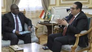سفير زامبيا في زيارة لجامعة القاهرة
