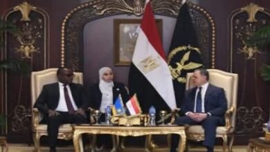 إستقبل محمود توفيق وزير الداخلية الدكتور فنسنت بيروتا وزير الداخلية بجمهورية رواندا، خلال زيارته الرسمية لمصر