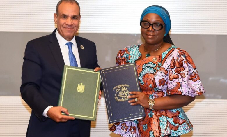 مباحثات مصرية-ليبيرية لتعزيز العلاقات الثنائية والتعاون المشترك مباحثات مصرية-ليبيرية لتعزيز العلاقات الثنائية والتعاون المشترك