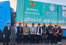 إندونيسيا ترسل دفعة جديدة من مساعدات إنسانية إلى فلسطين عبر مصر