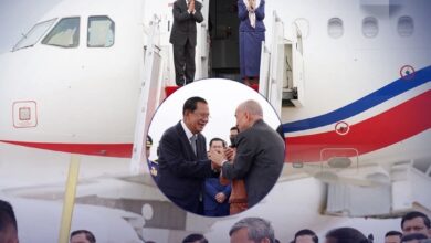 الملك الكمبودي في زيارة للصين لعمل فحوصات طبية سنويه