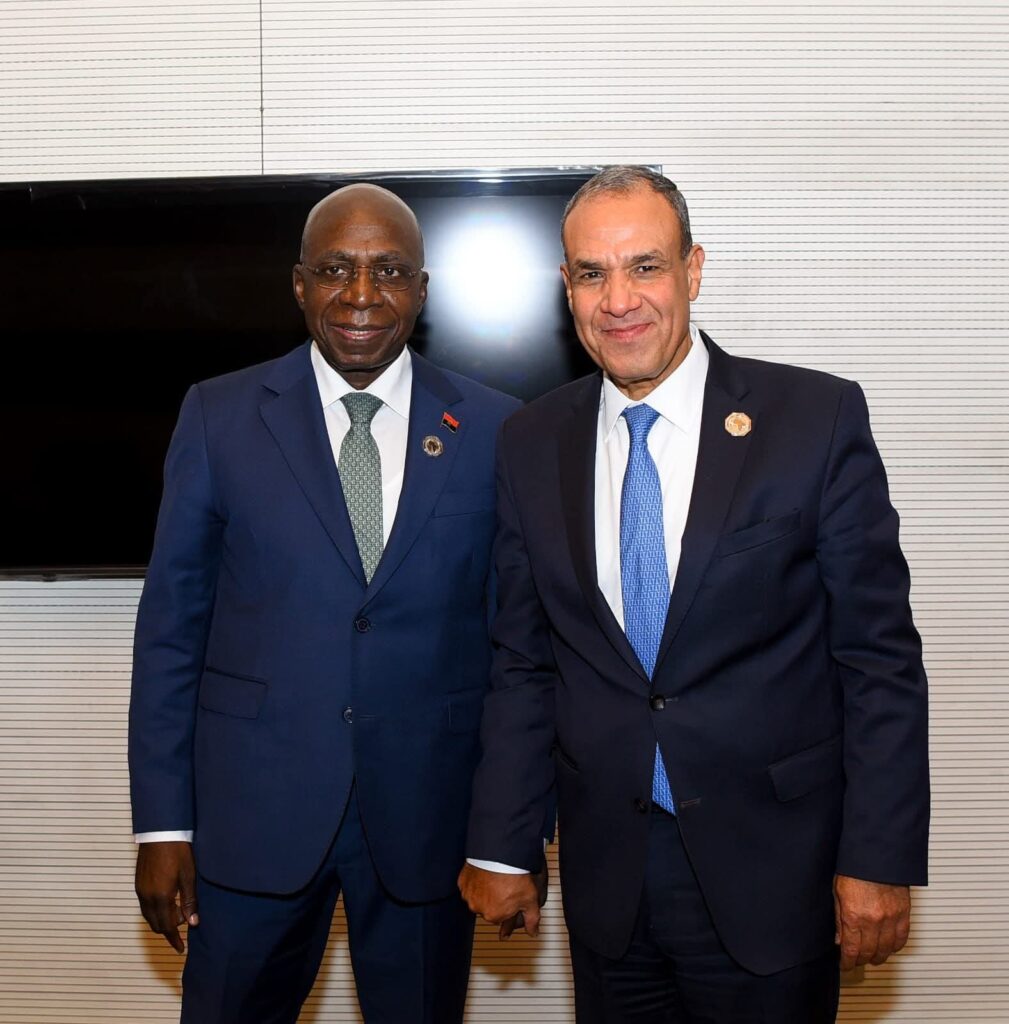 وزير الخارجية يلتقي وزير خارجية أنجولا لبحث تعزيز التعاون الثنائي والتنسيق الإقليمي وزير الخارجية يلتقي وزير خارجية أنجولا لبحث تعزيز التعاون الثنائي والتنسيق الإقليمي