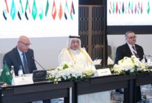 كلمة السفير أحمد رشيد خطابي في اجتماع الدورة العادية (104) للجنة الدائمة للإعلام العربي ‎ بالكويت