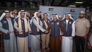 سفير الإمارات يفتتح قسم الغسيل الكلوي بالمستشفى الاماراتي في العريش