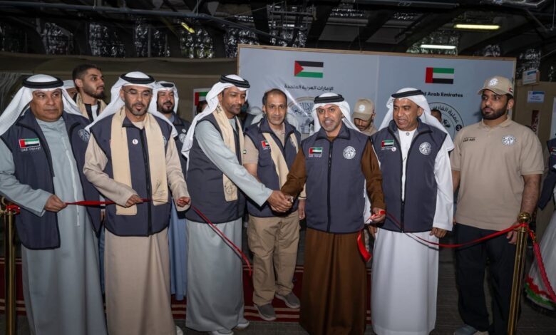 سفير الإمارات يفتتح قسم الغسيل الكلوي بالمستشفى الاماراتي في العريش