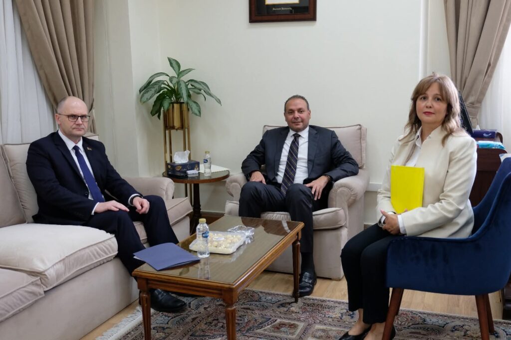 بحث سبل تعزيز التعاون بين جامعة الدول العربية وبيلاروسيا