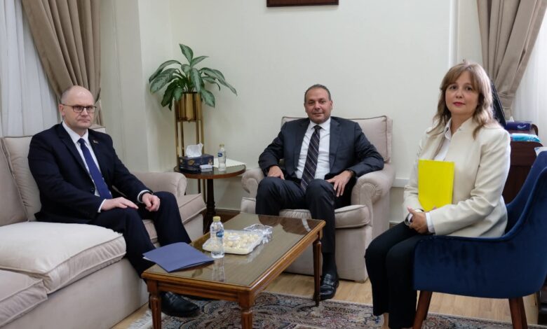 بحث سبل تعزيز التعاون بين جامعة الدول العربية وبيلاروسيا