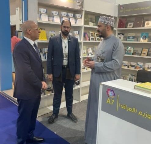 سفير جمهورية العراق فِي مصر يزور معرض القاهرة الدولي للكتاب سفير جمهورية العراق فِي مصر يزور معرض القاهرة الدولي للكتاب