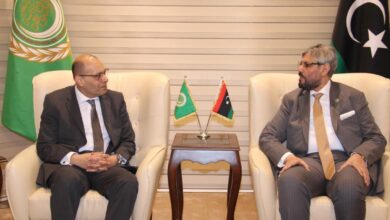 السفير الليبي يبحث مع مساعد وزير الخارجية المصري تعزيز التعاون المشترك 