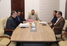 السفير عبد المطلب ثابت يعقد اجتماعا مهما لتسوية مديونية طلاب ليبيا لدى الأكاديمية العربية