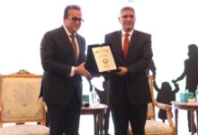 محافظ الجيزة يشهد تدشين فعاليات اليوم العالمي للأسرة والسلام ويشيد بتجربة البدرشين في تطوير الرعاية الصحية الأولية