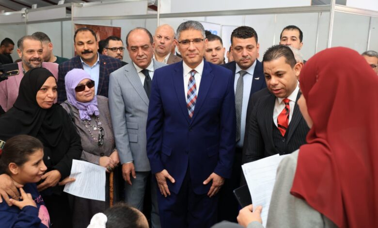 محافظ الجيزة يفتتح ملتقى توظيف الشباب لدعم سوق العمل وتوفير آلاف الفرص للراغبين