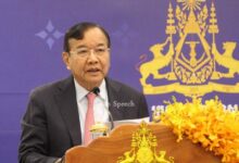 كمبوديا تحذر من استبدال “سيادة القانون” بـ “قانون السلطة” في السياسة العالمية