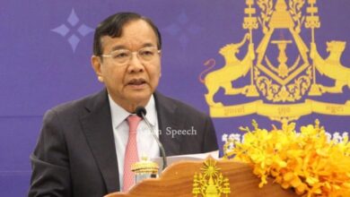 كمبوديا تحذر من استبدال “سيادة القانون” بـ “قانون السلطة” في السياسة العالمية