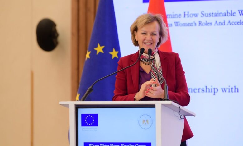 في اليوم العالمي للمياه 2026 الاتحاد الأوروبي ووزارة الموارد المائية والري يعززا المساواة في قطاع المياه