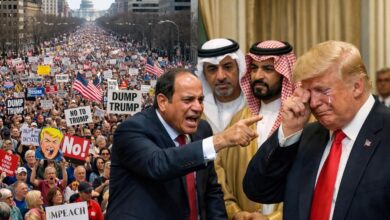 المظاهرات تجتاح امريكا والمارد الإيراني يغير موازين العالم استيقظوا ياعرب اسمعوا كلام مصر